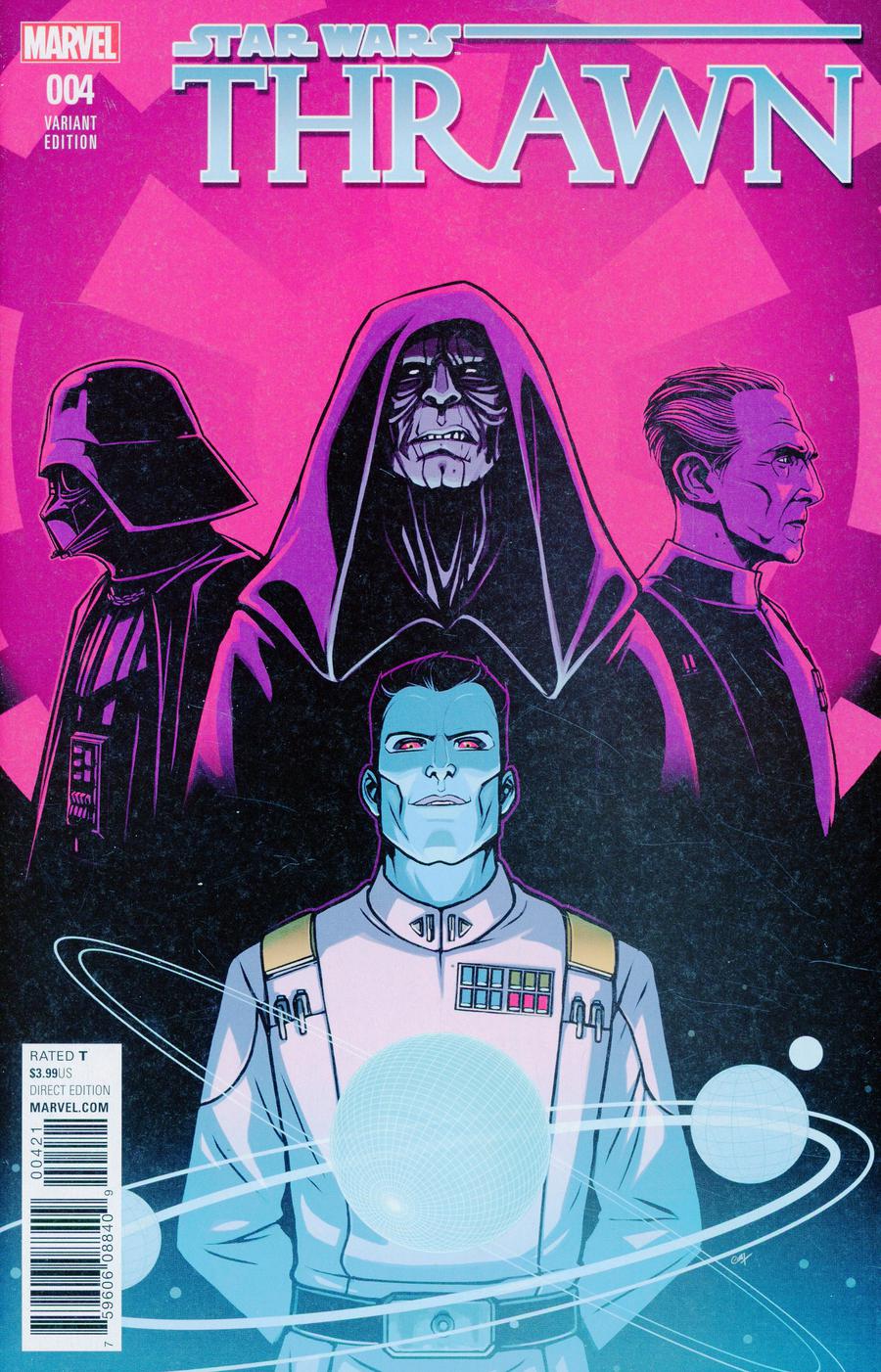 Star Wars Thrawn #4 Cover B Incentive Caspar Wijngaard Variant Cover