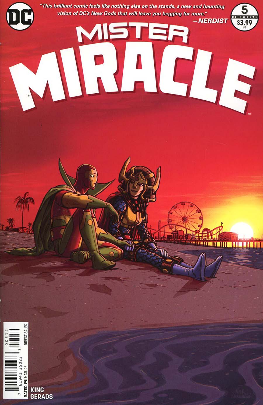 Mister Miracle Vol 4 #5 Cover C 2nd Ptg Variant Nick Derrington Cover