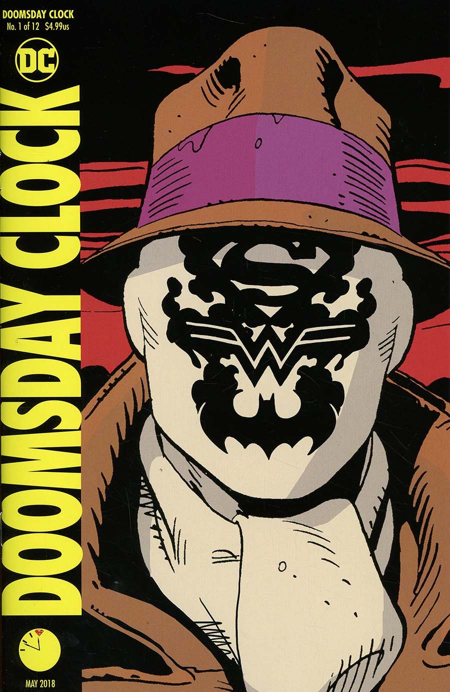 Doomsday Clock #1 Cover I 3rd Ptg Variant Gary Frank Cover