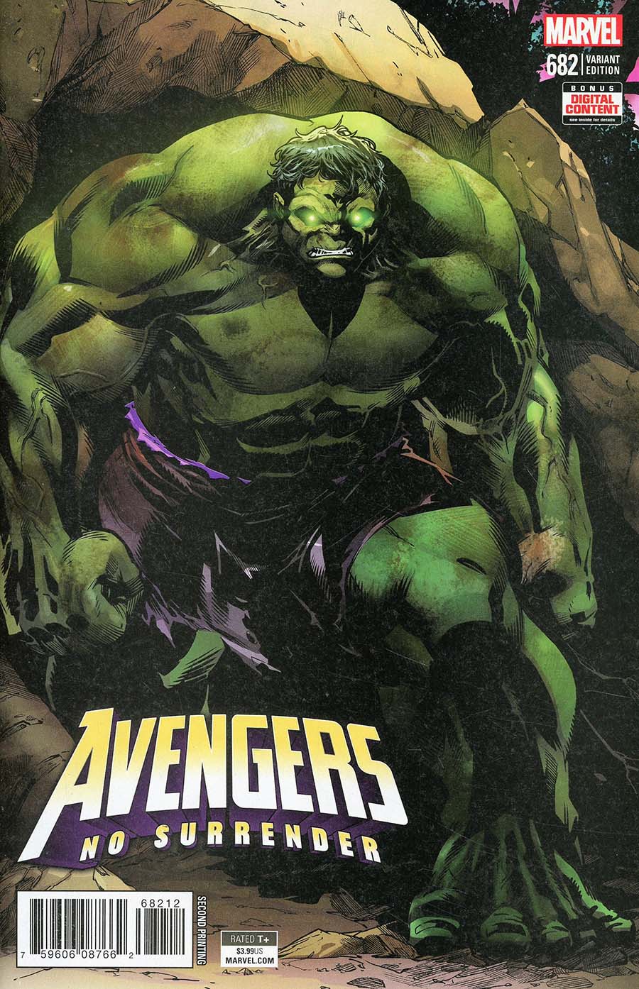 Avengers Vol 6 #682 Cover C 2nd Ptg Variant Sean Izaakse Cover (No Surrender Part 8)(Marvel Legacy Tie-In)