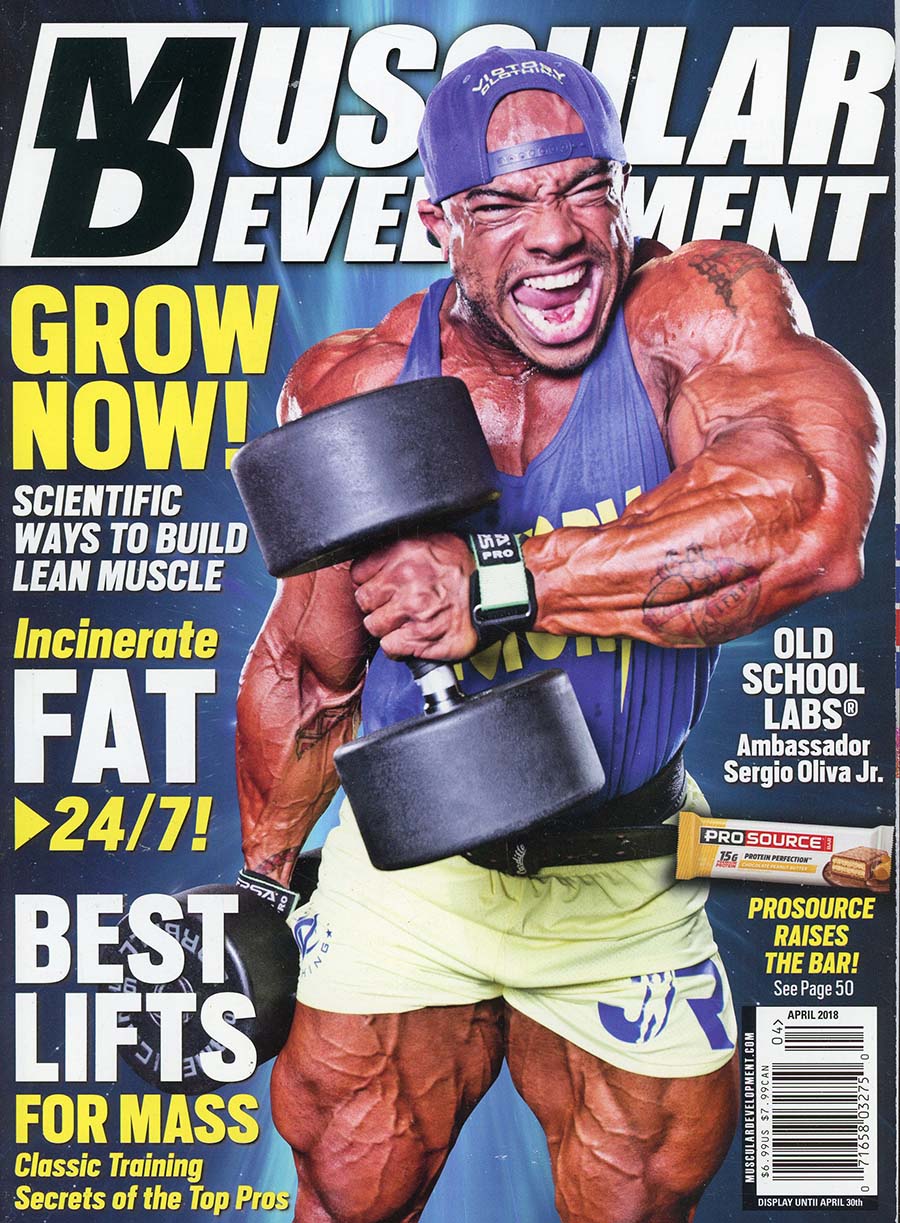 Muscular Development Magazine Vol 55 #2 April 2018