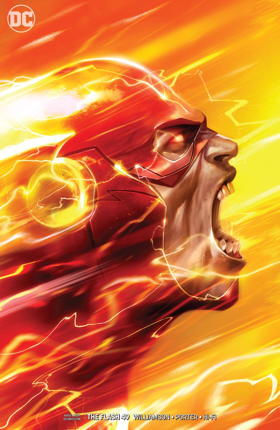 Flash Vol 5 #49 Cover B Variant Francesco Mattina Cover