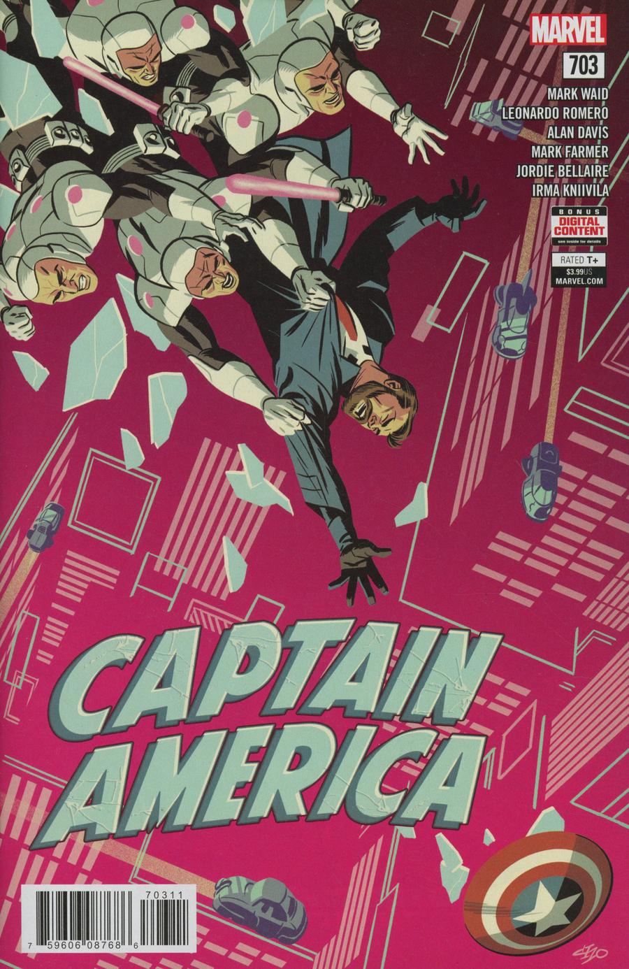 Captain America Vol 8 #703 Cover A Regular Michael Cho Cover