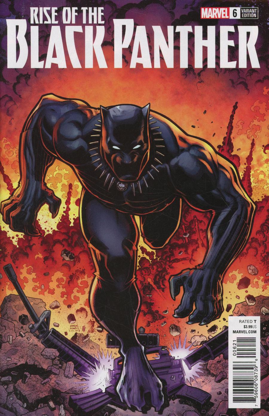 Rise Of The Black Panther #6 Cover B Variant Arthur Adams Cover