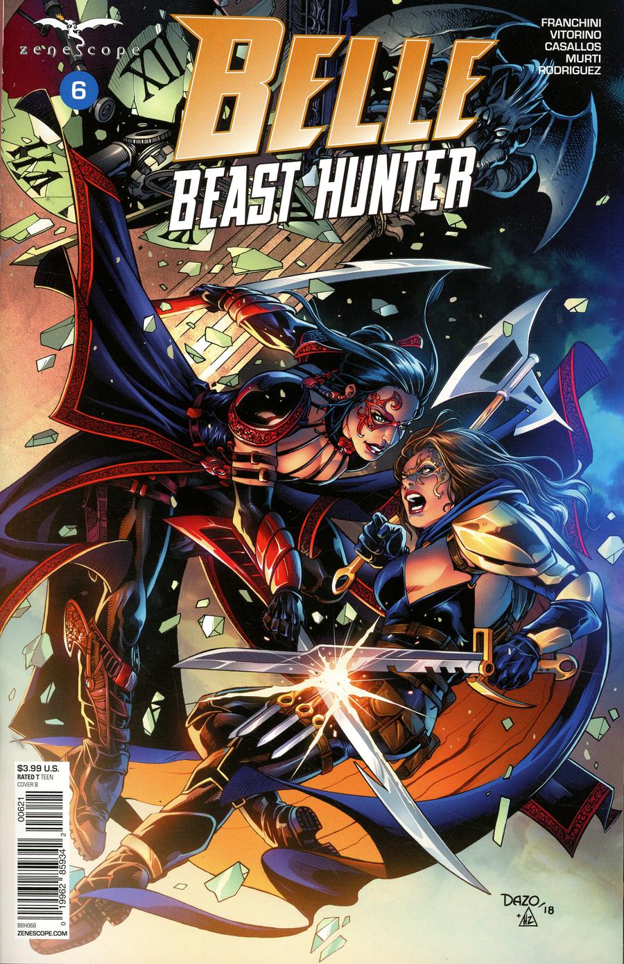 Grimm Fairy Tales Presents Belle Beast Hunter #6 Cover B Bong Dazo