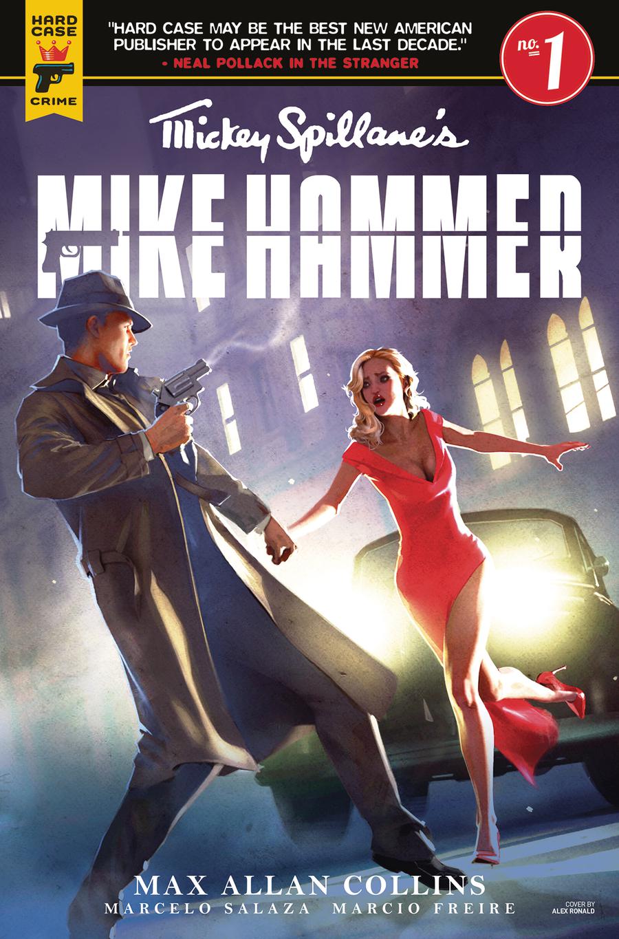 Hard Case Crime Mickey Spillanes Mike Hammer #1 Cover B Variant Alex Ronald Cover