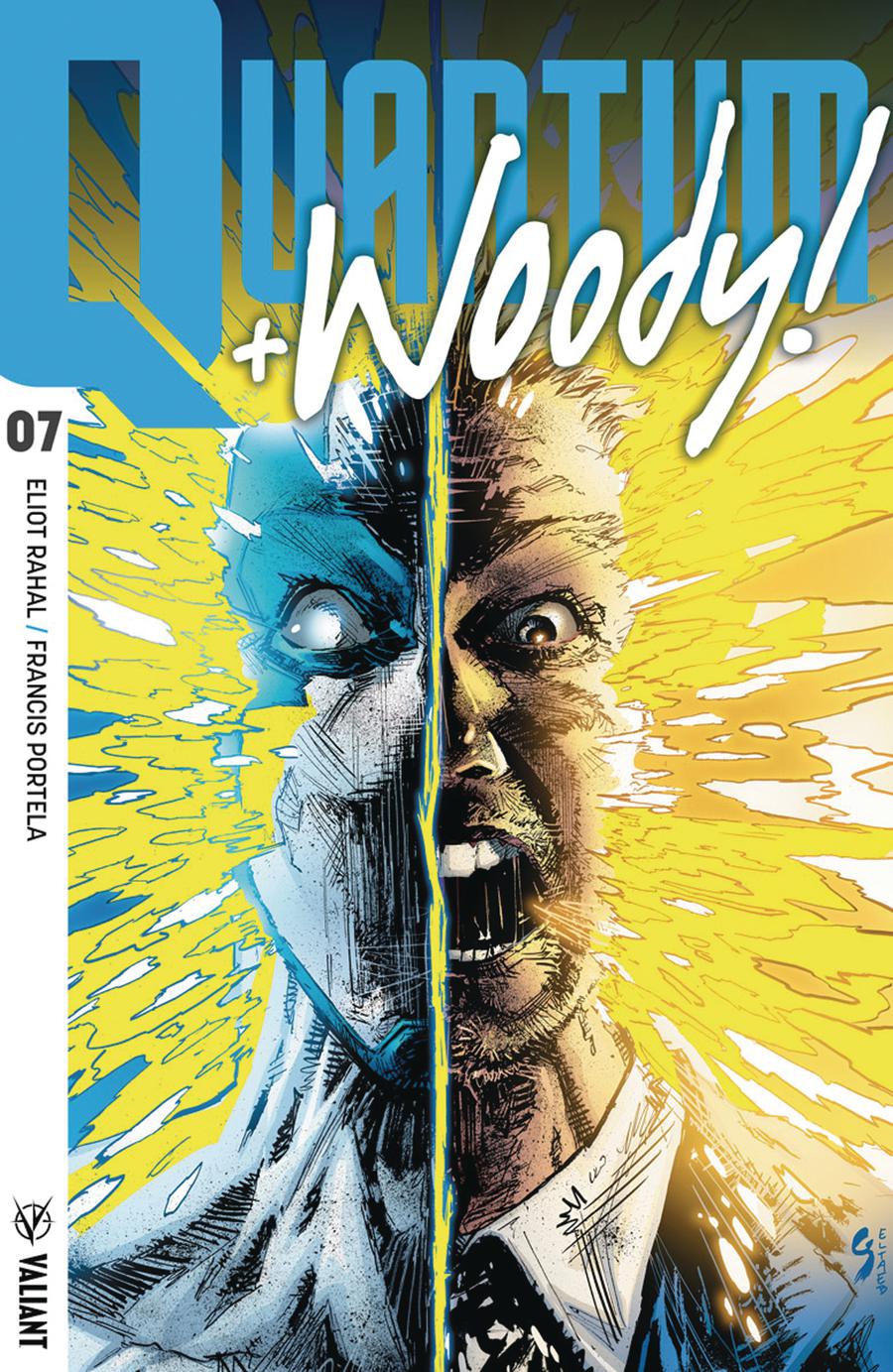 Quantum & Woody Vol 4 #7 Cover B Variant Geoff Shaw Extreme Ultra-Foil Cover