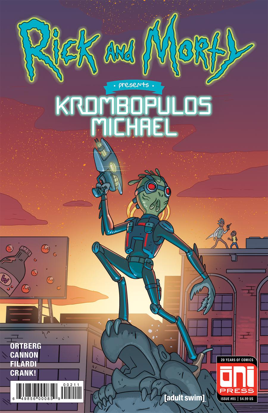 Rick And Morty Presents Krombopulous Michael #1 Cover A Regular CJ Cannon & Nick Filardi Cover