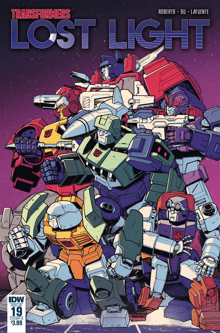 Transformers Lost Light #19 Cover B Variant Nick Roche Cover