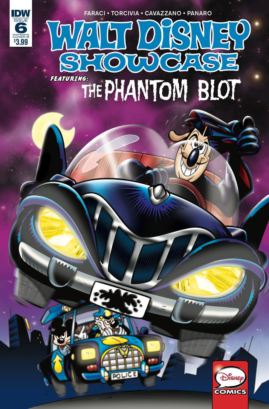 Walt Disney Showcase Vol 2 #6 Phantom Blot Cover B Variant Andrea Freccero Cover