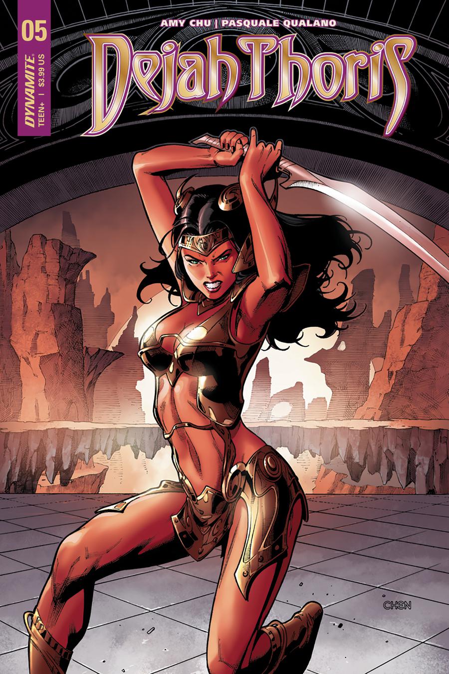 Dejah Thoris Vol 2 #5 Cover B Variant Sean Chen Cover