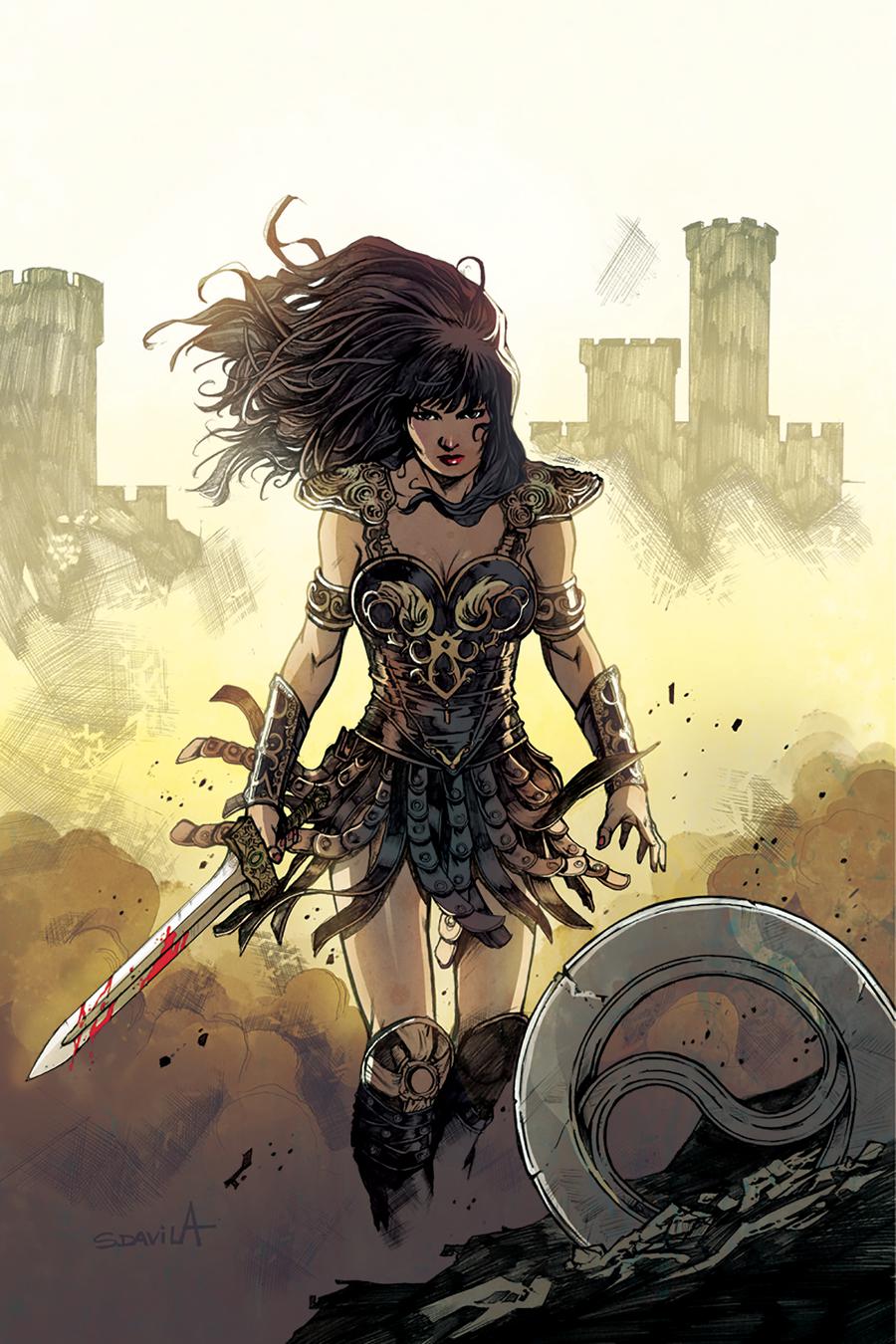 Xena Vol 2 #5 Cover C Incentive Sergio Davila Virgin Cover