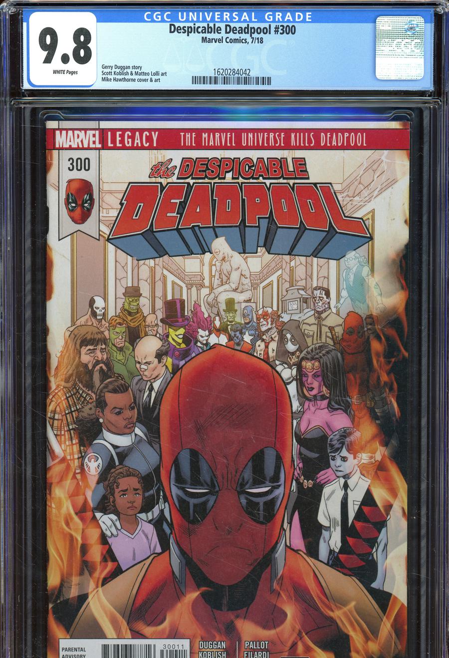 Despicable Deadpool #300 Cover G DF CGC Graded