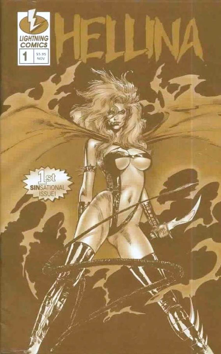 Hellina (1994) #1 Cover B Gold Cover