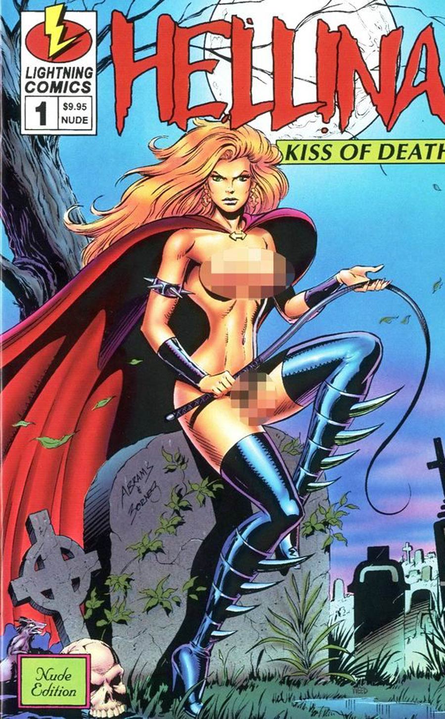 Hellina Kiss Of Death #1 Cover D Nude Edition