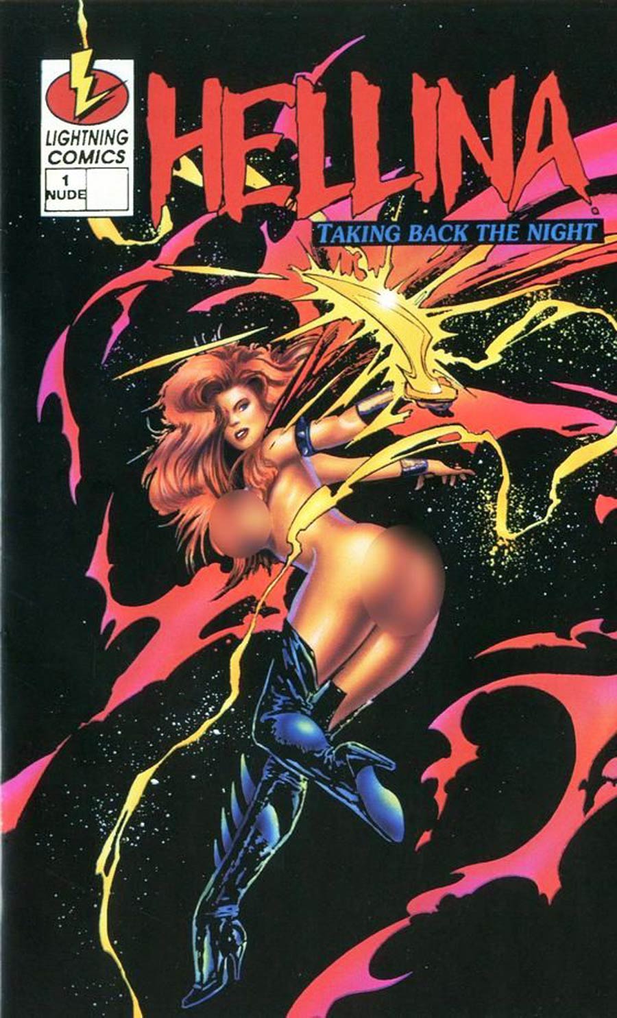 Hellina Taking Back The Night #1 Cover C Nude Edition