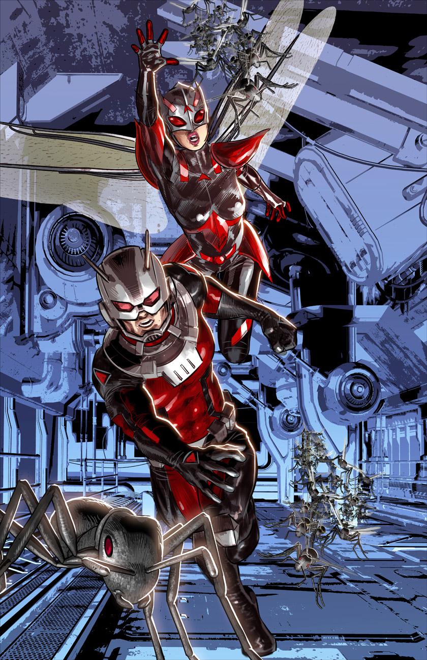 Ant-Man And The Wasp #1 Cover D Incentive Mike Deodato Jr Variant Cover