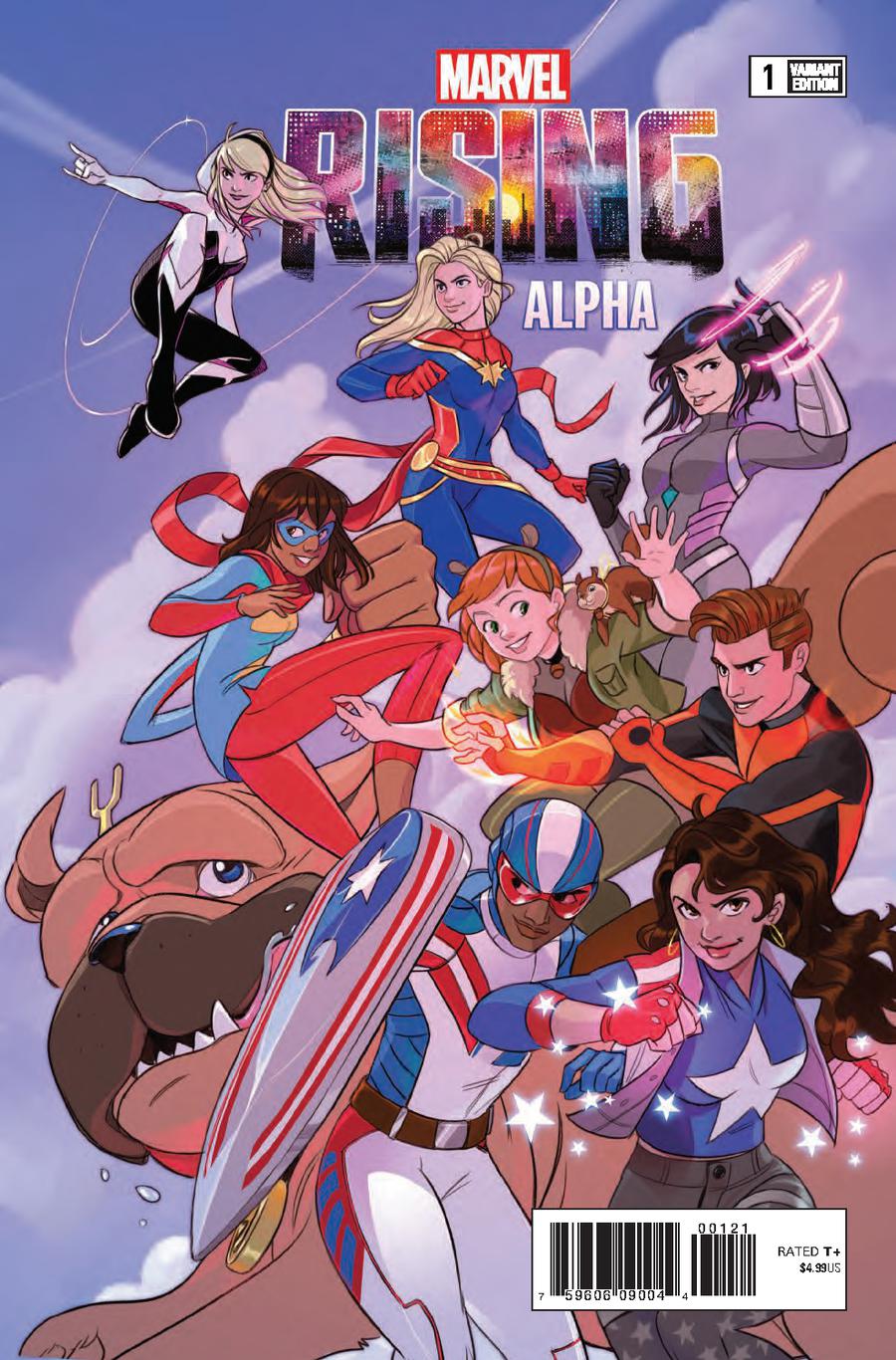 Marvel Rising Alpha #1 Cover C Incentive Stacy Lee Variant Cover