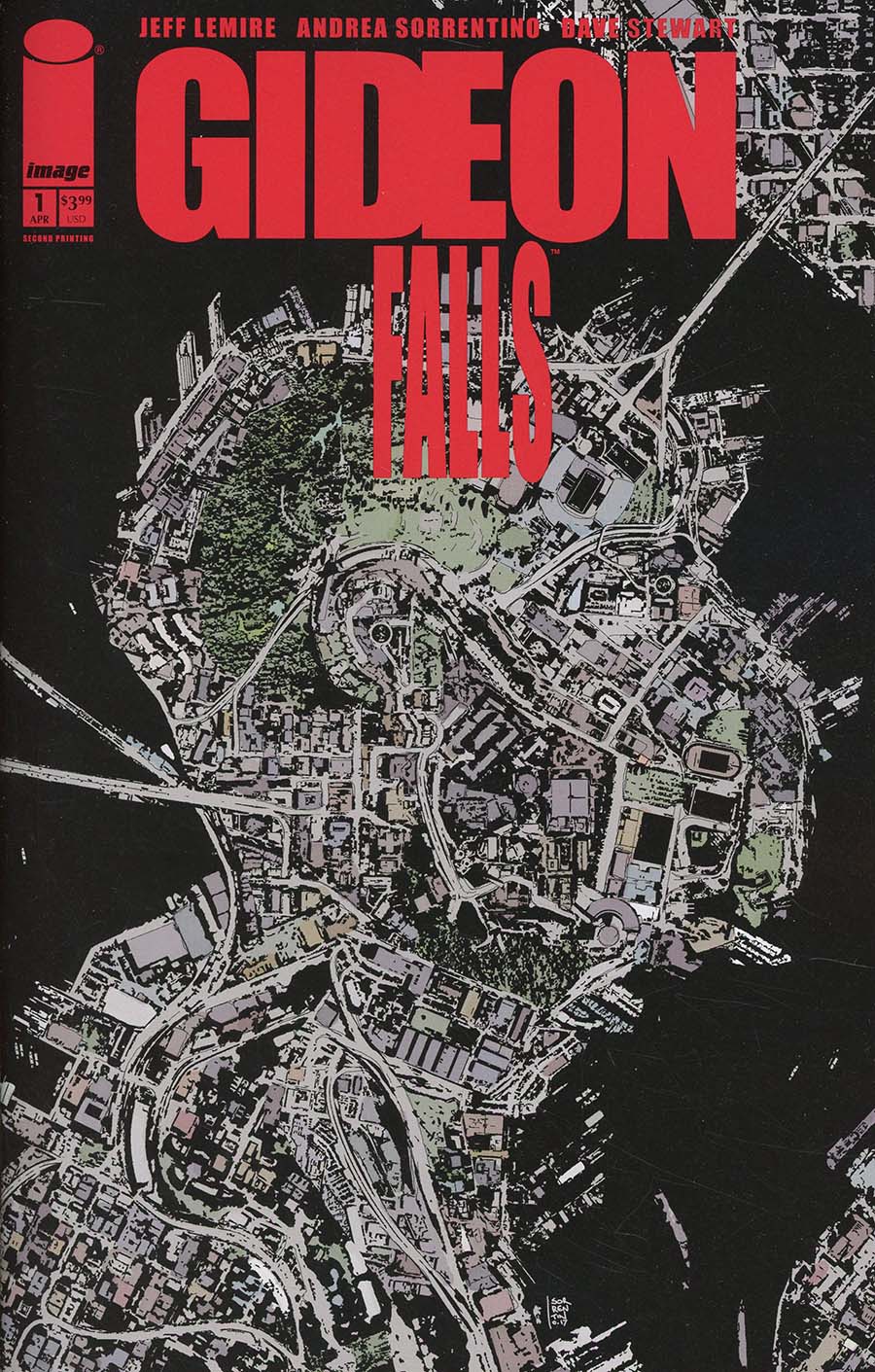 Gideon Falls #1 Cover E 2nd Ptg Variant Andrea Sorrentino Cover