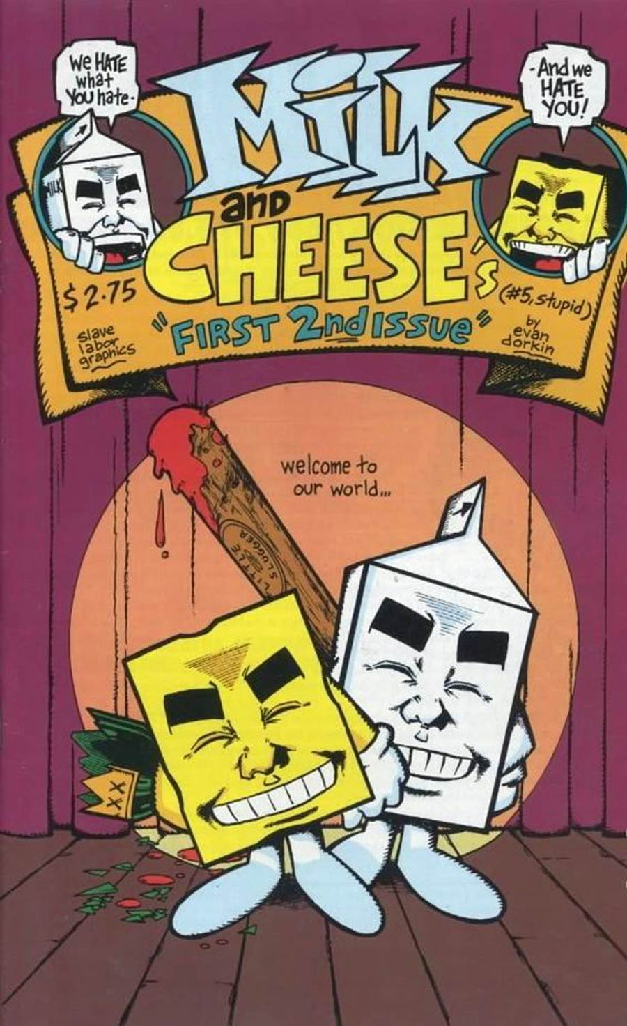 Milk And Cheese #5 (First 2nd Issue) Cover D 4th Ptg