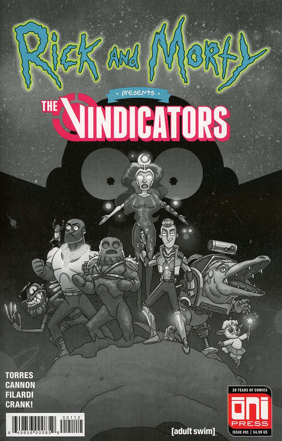 Rick And Morty Presents The Vindicators #1 Cover C 2nd Ptg Variant CJ Cannon Cover