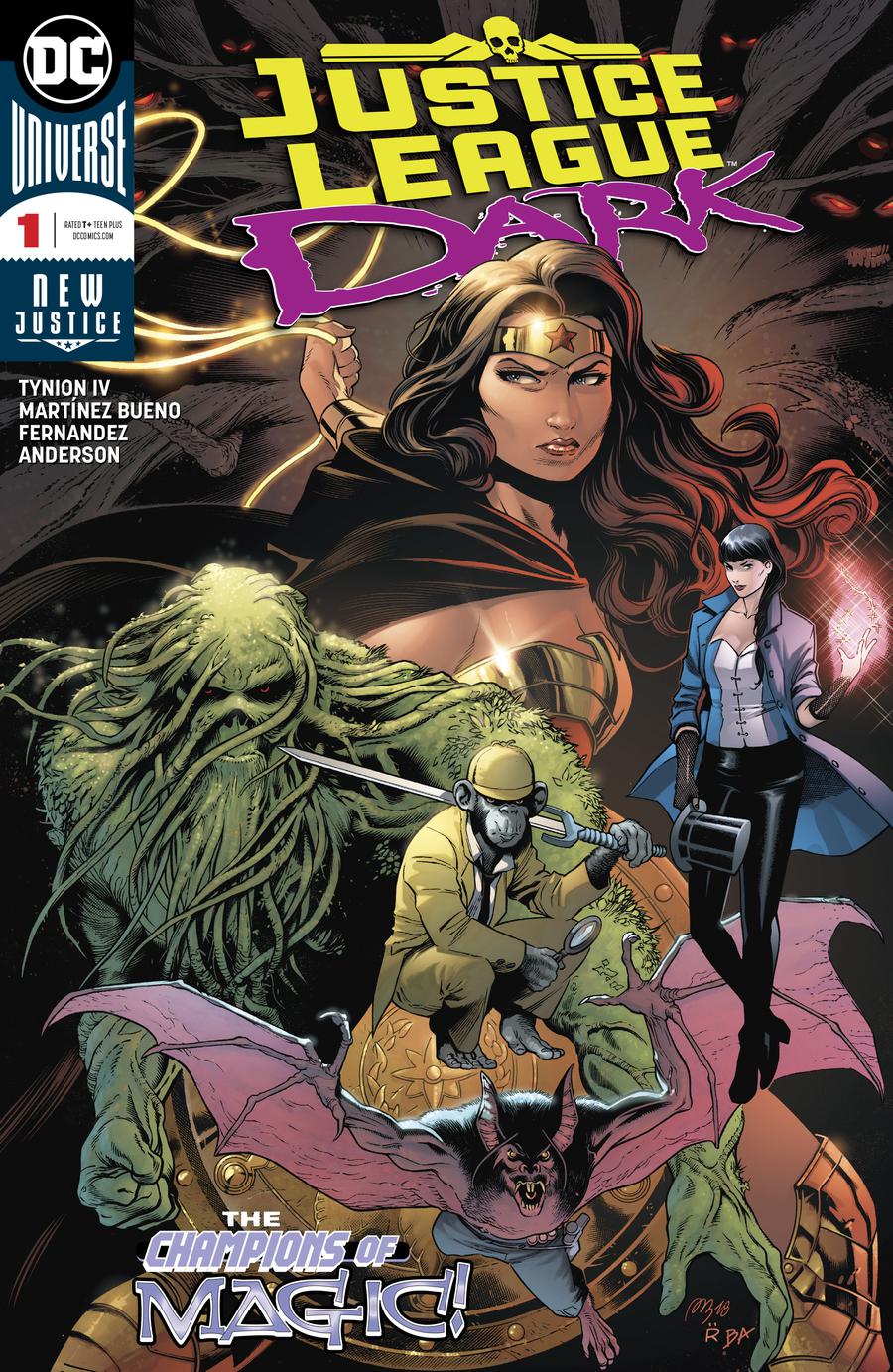Justice League Dark Vol 2 #1 Cover A Regular Alvaro Martinez Bueno ...