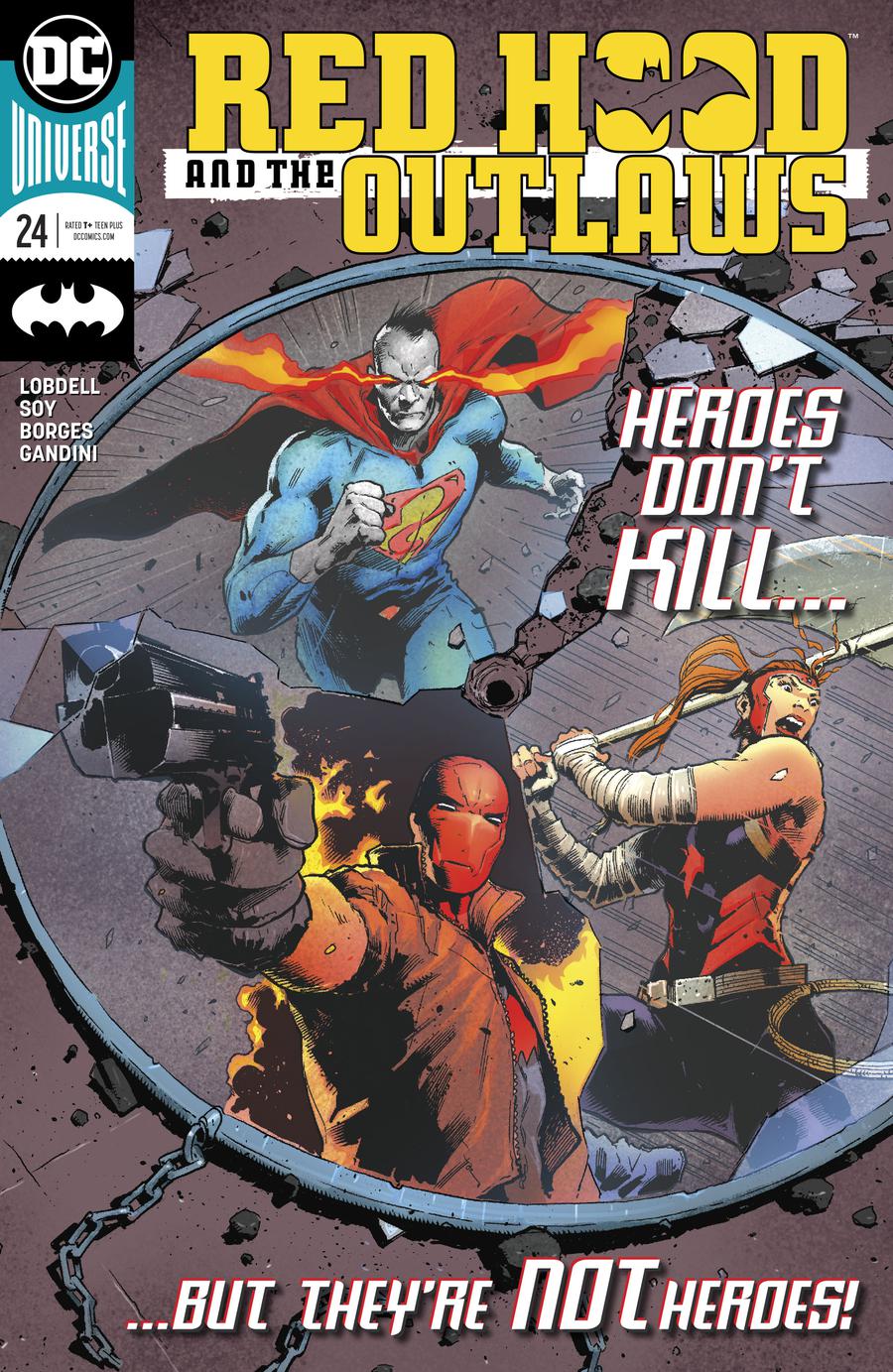 Red Hood And The Outlaws Vol 2 #24 Cover A Regular Trevor Hairsine Cover