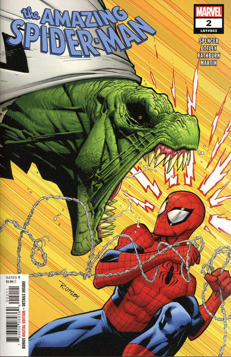 Amazing Spider-Man Vol 5 #2 Cover A 1st Ptg Regular Ryan Ottley Cover