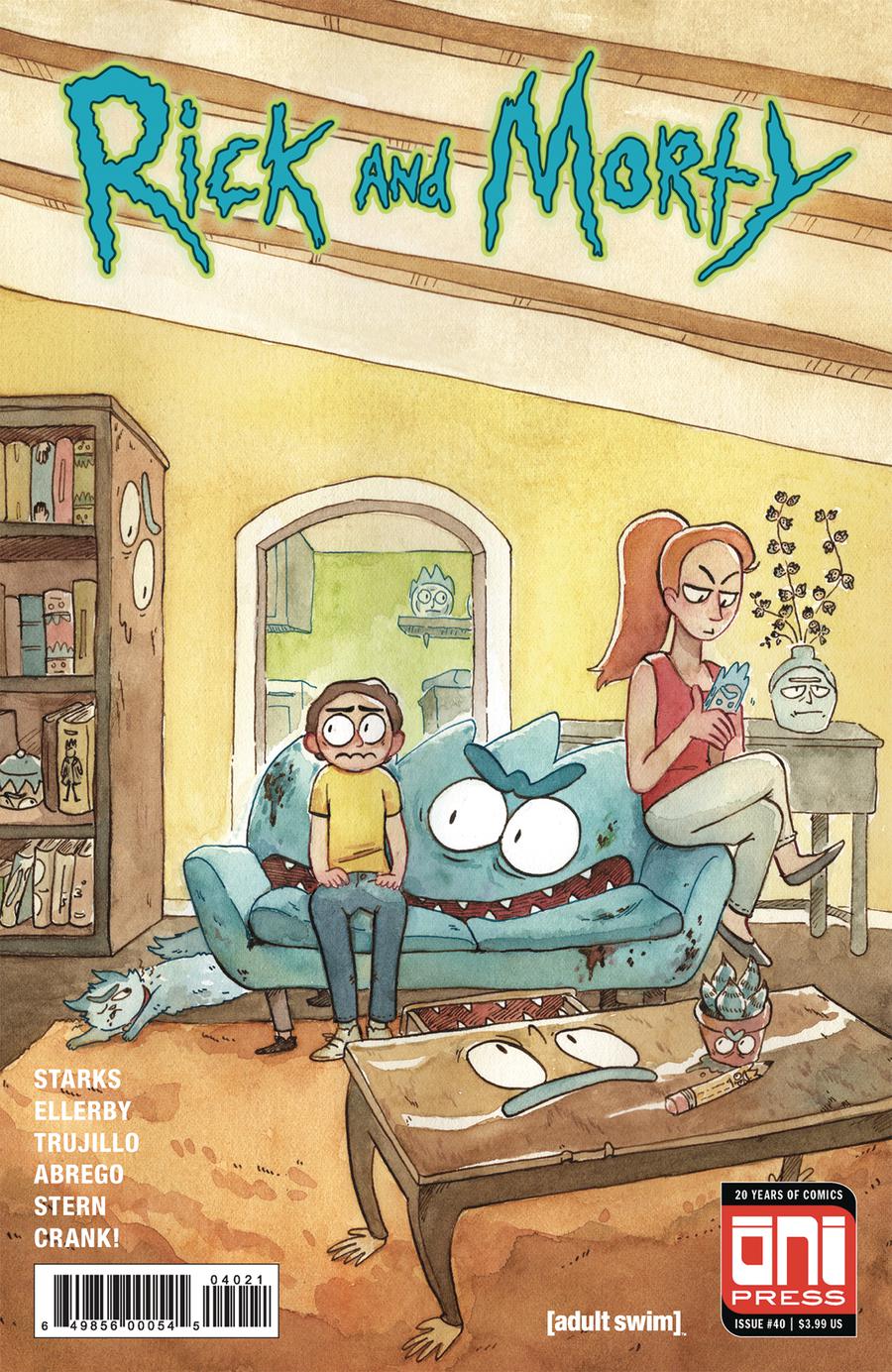 Rick And Morty #40 Cover B Variant Natalie Riess Cover