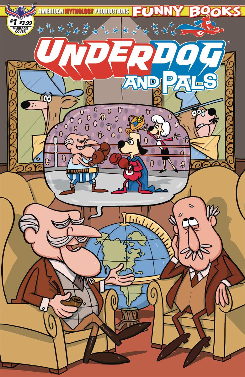 Underdog & Pals #1 Cover B Variant SL Gallant Commander McBragg Cover