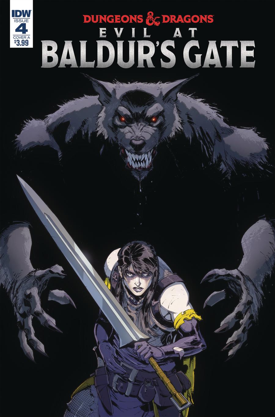 Dungeons & Dragons Evil At Baldurs Gate #4 Cover A Regular Max Dunbar Cover