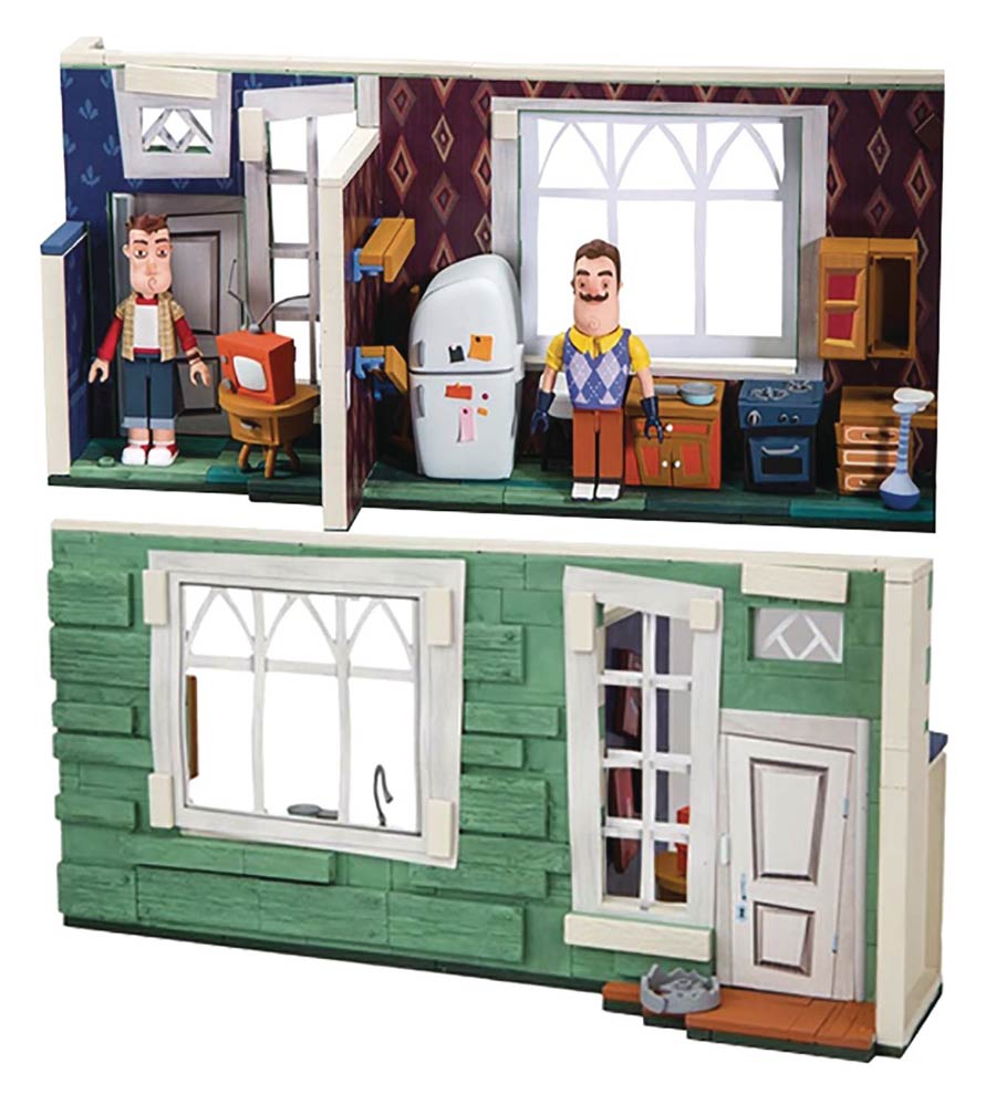 Hello Neighbor Neighbors House Large Construction Set Case