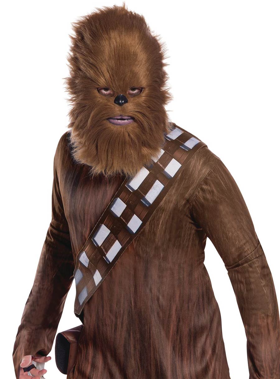 Star Wars Chewbacca Mask With Fur