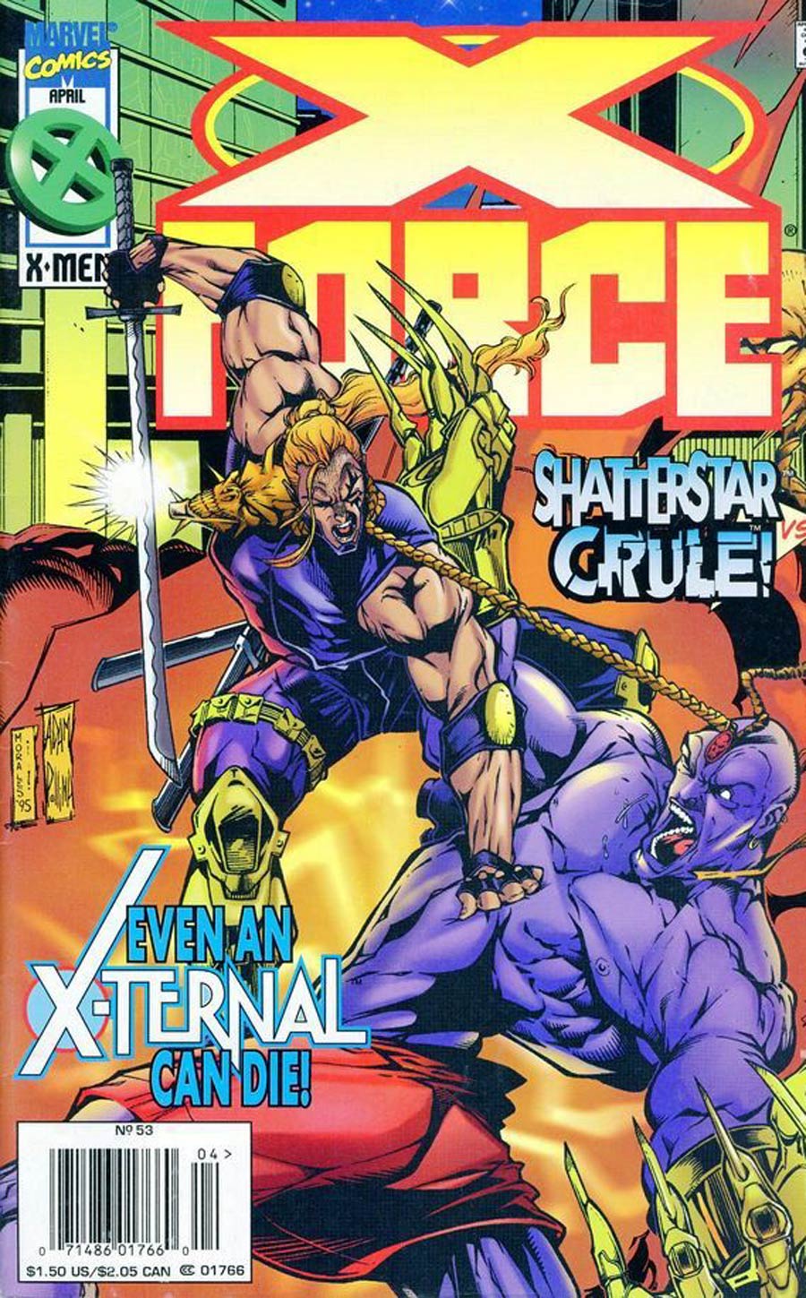 X-Force #53 Newsstand Edition