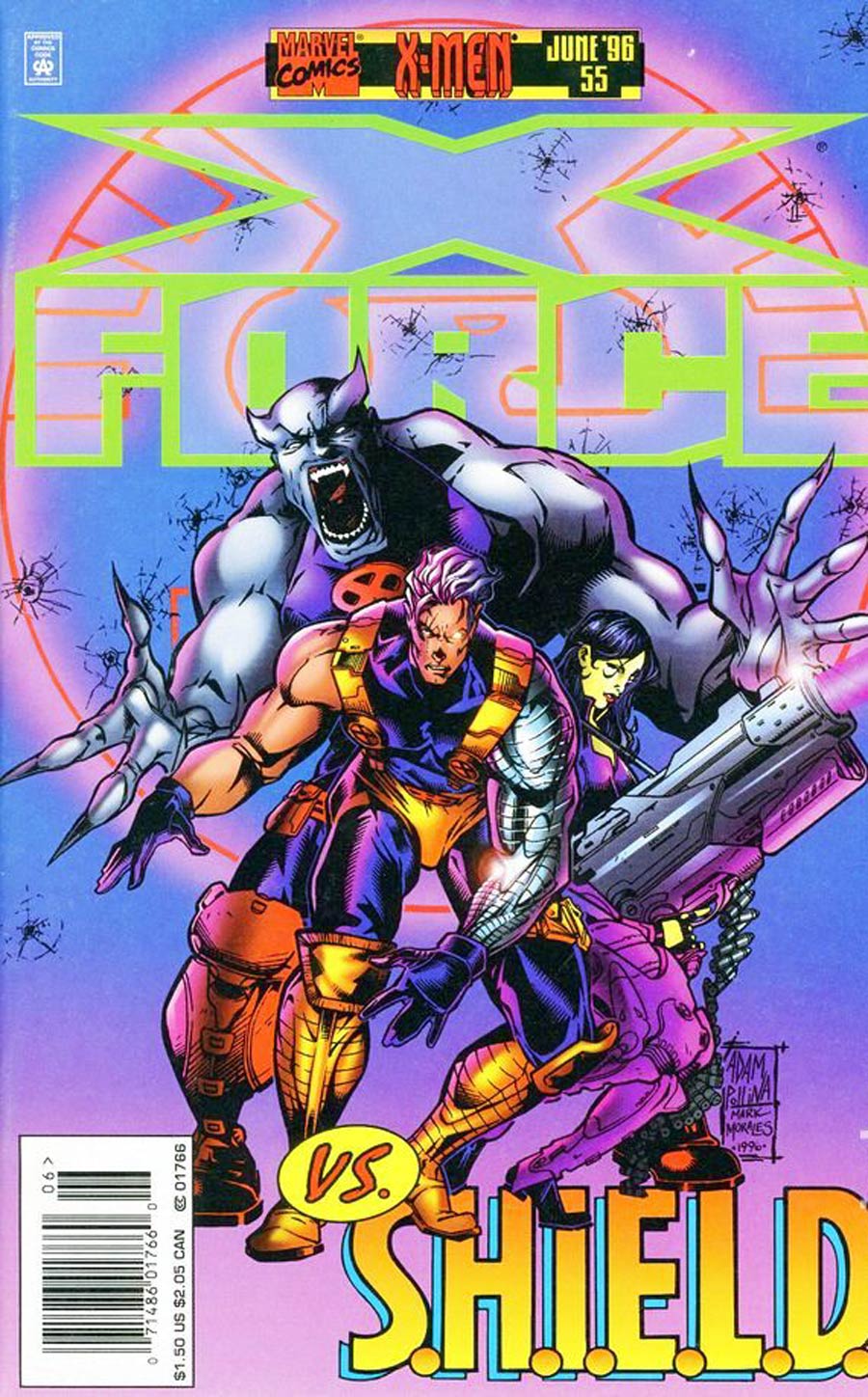 X-Force #55 Newsstand Edition