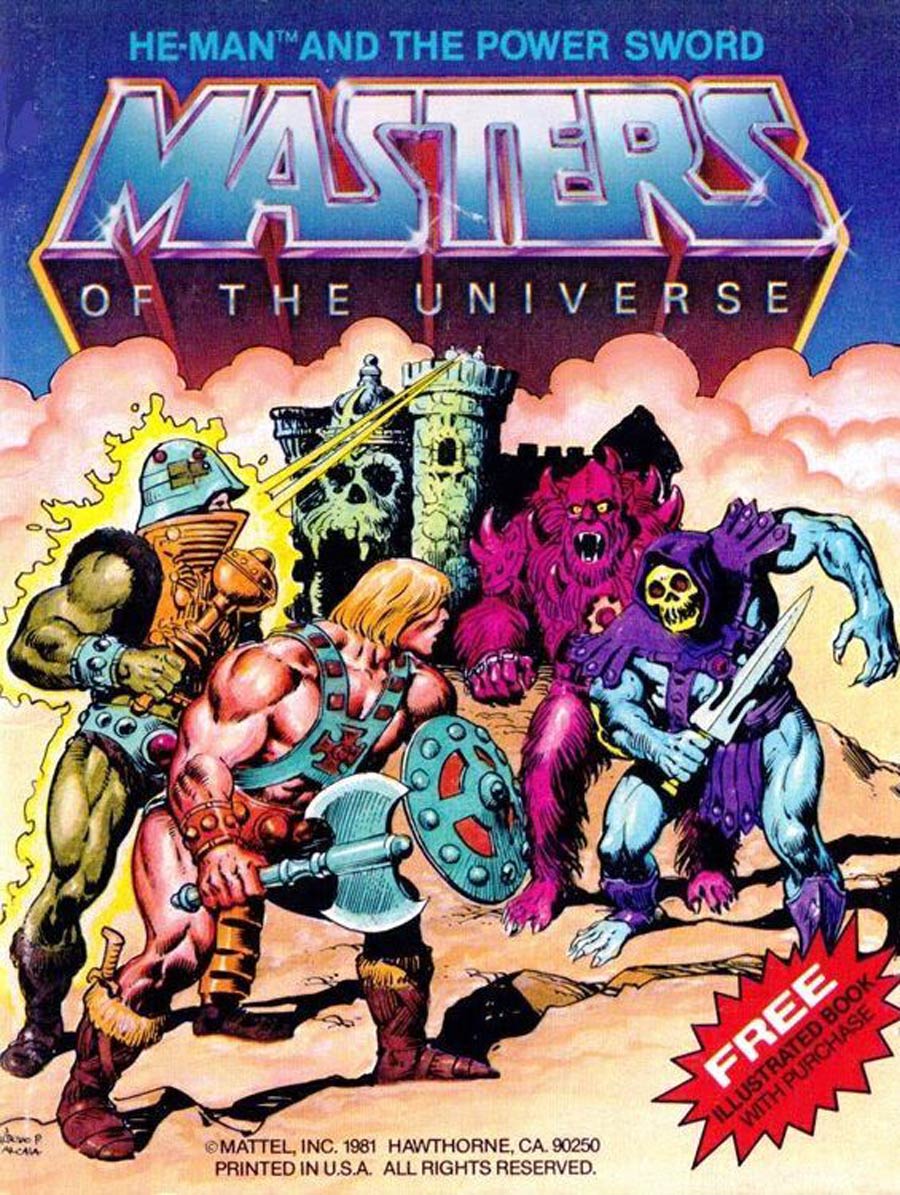 Masters Of The Universe Mini Comic #1 He-Man And The Power Sword