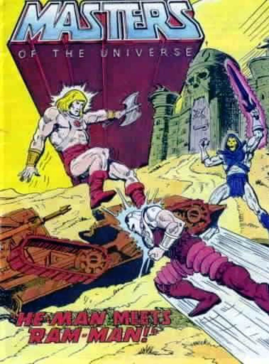 Masters Of The Universe Mini Comic #5 He-Man Meets Ram-Man