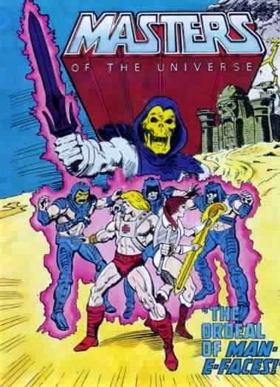 Masters Of The Universe Mini Comic #6 The Ordeal Of Man-E-Faces