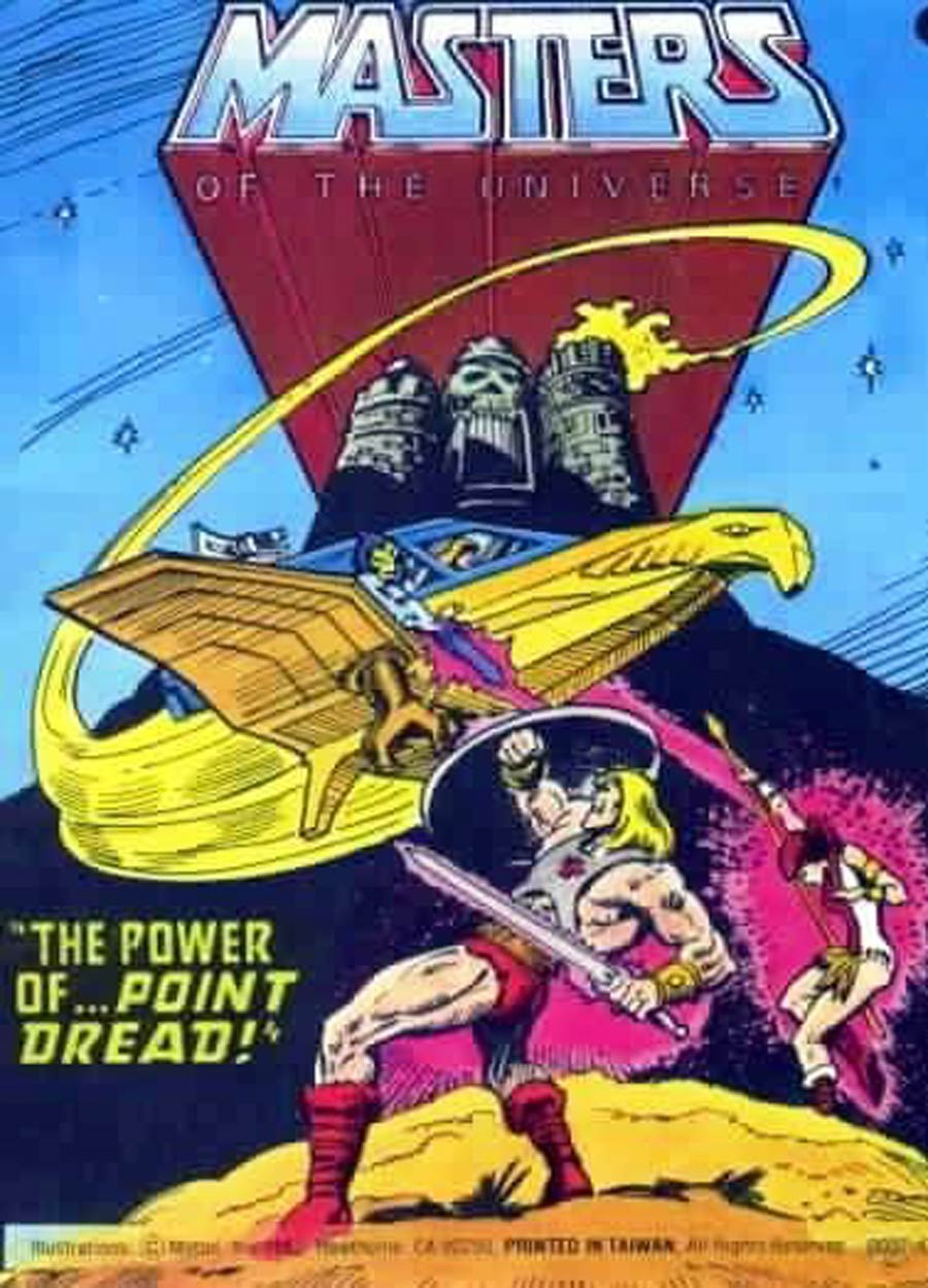 Masters Of The Universe Mini Comic #11 The Power Of Point Dread