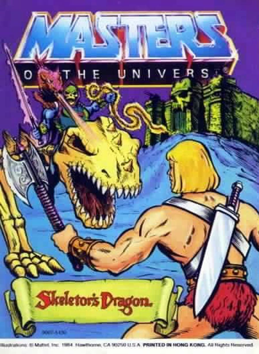 Masters Of The Universe Mini Comic #22 Skeletors Dragon