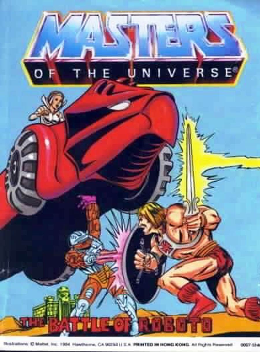 Masters Of The Universe Mini Comic #23 The Battle of Roboto