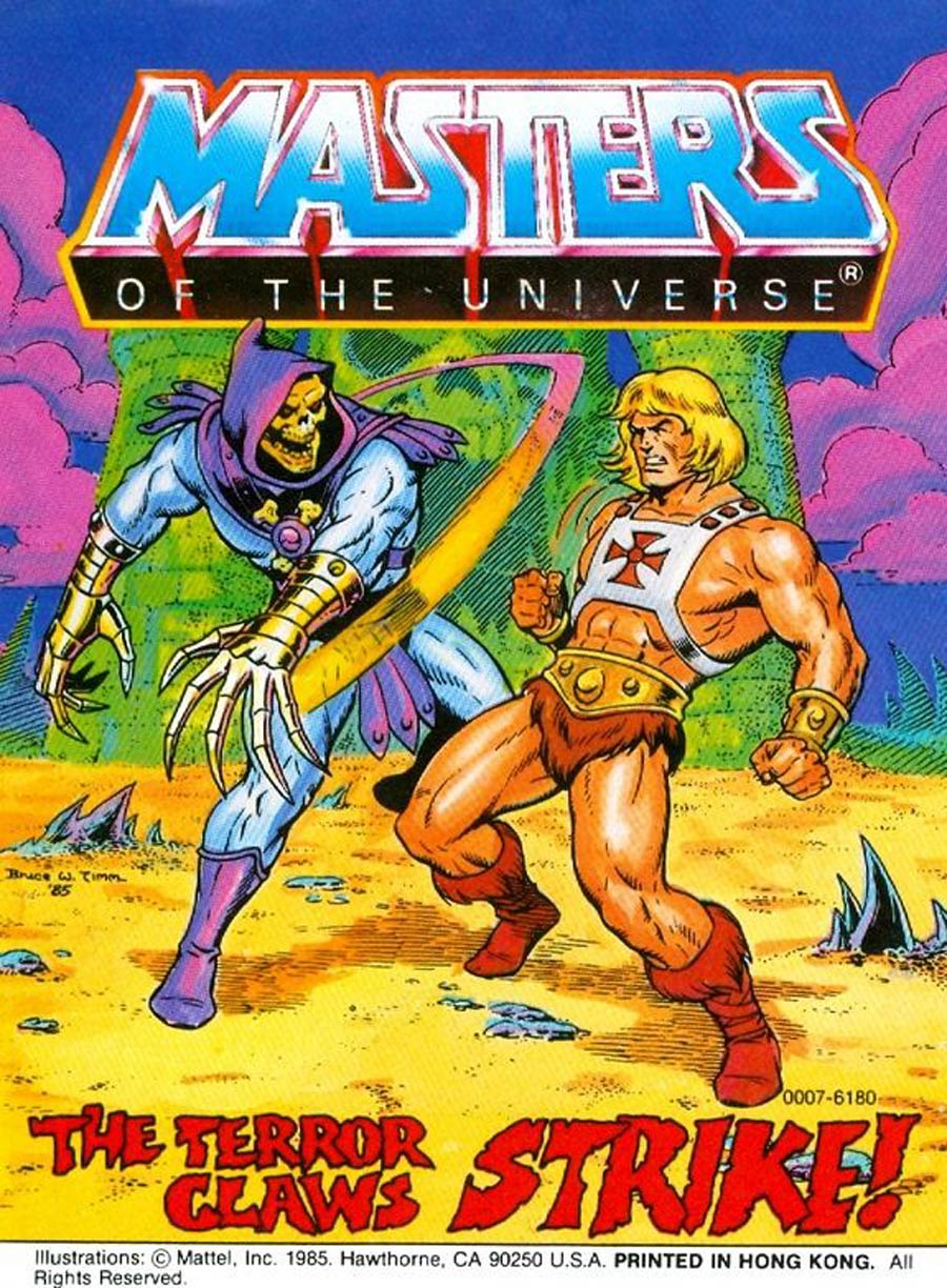 Masters Of The Universe Mini Comic #32 The Terror Claws Strike