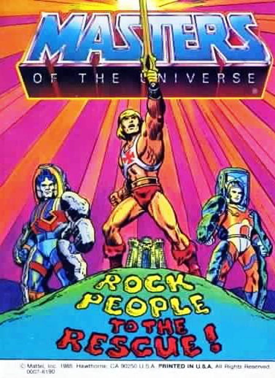 Masters Of The Universe Mini Comic #33 Rock People to the Rescue