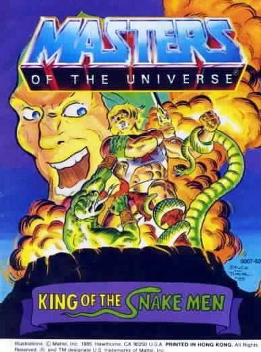 Masters Of The Universe Mini Comic #34 King of the Snake Men