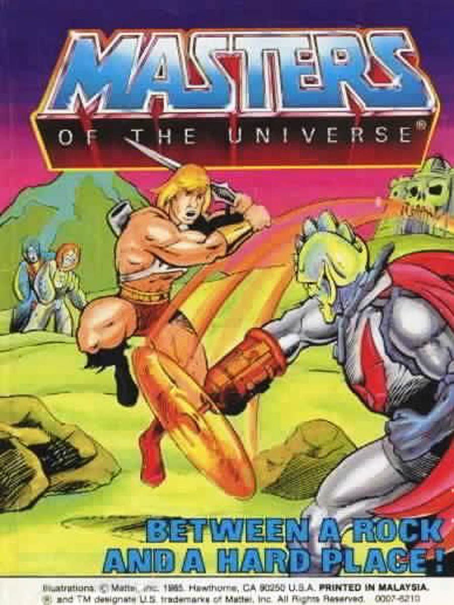 Masters Of The Universe Mini Comic #35 Between A Rock And A Hard Place