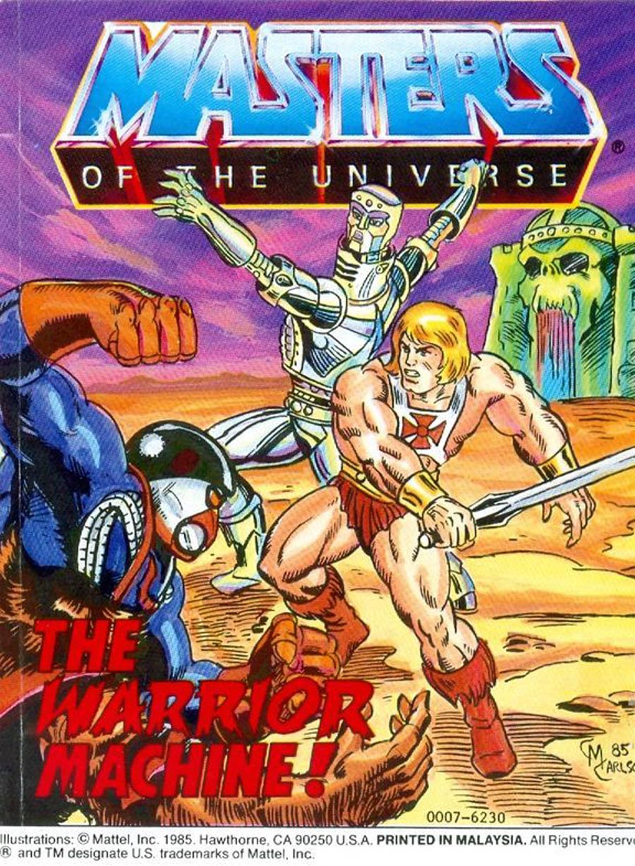 Masters Of The Universe Mini Comic #36 The Warrior Machine