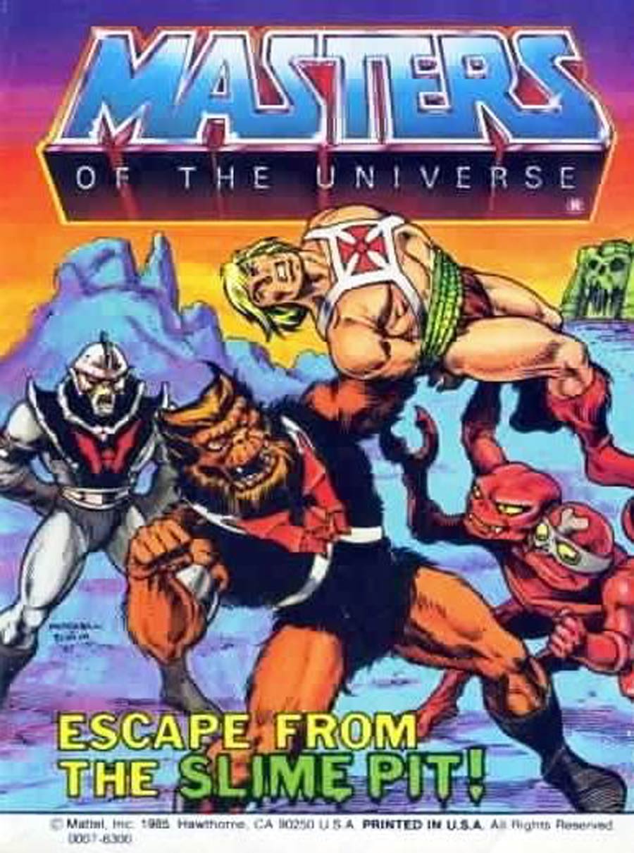 Masters Of The Universe Mini Comic #42 Escape from the Slime Pit