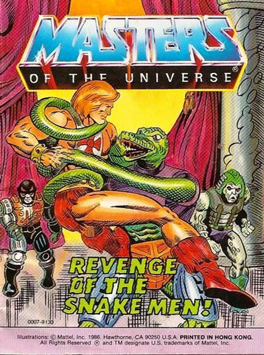 Masters Of The Universe Mini Comic #45 Revenge Of The Snake Men