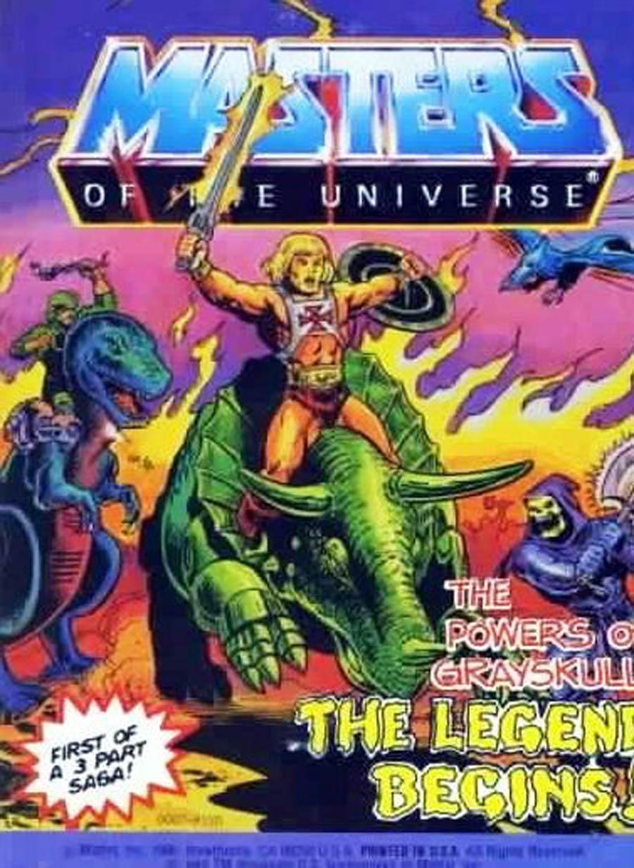 Masters Of The Universe Mini Comic #47 The Powers Of Grayskull The Legend Begins