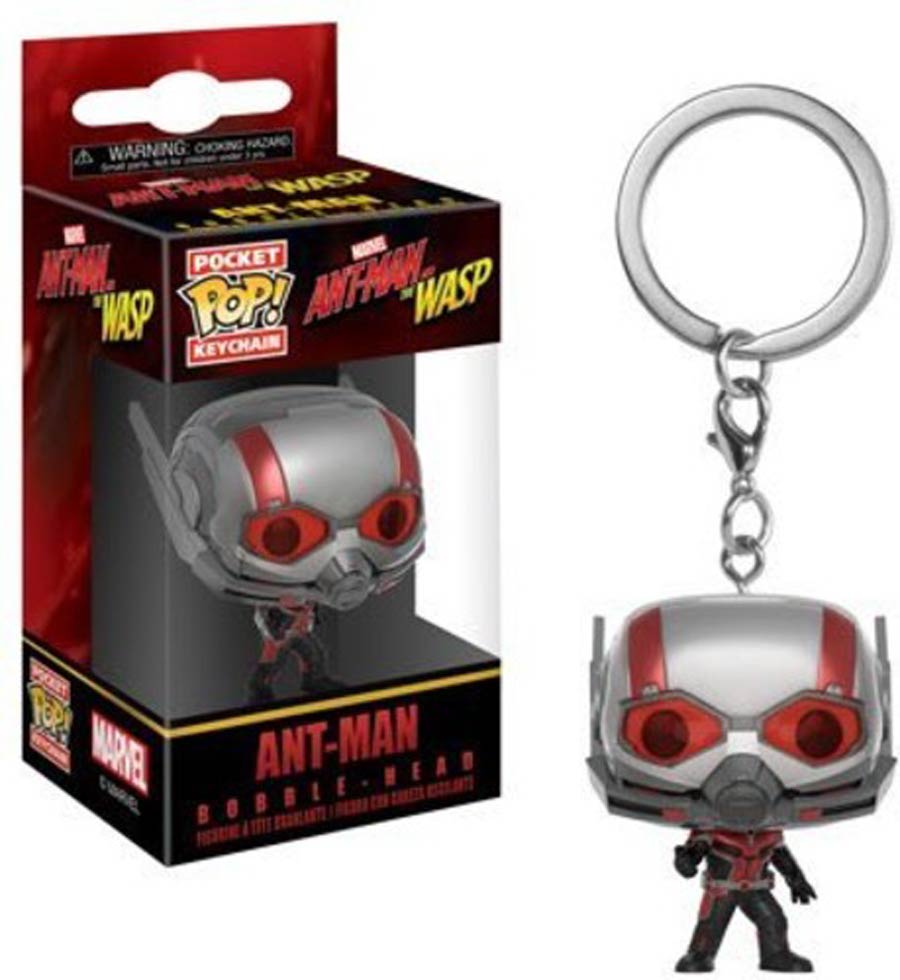 POP Marvel Ant-Man And The Wasp Ant-Man Vinyl Figure Pocket Keychain